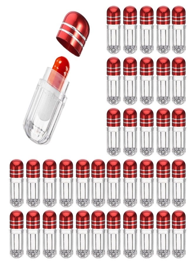 Balacoo 50pcs Mini Pill Case Powder Bottle Container Clear Container Storage Jars Empty Medicine Pill Fake Capsule Container Transparent Container Sealed Jar Solid Capsule Bottle - Image 1